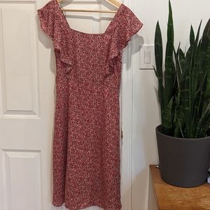 Monteau - Pink floral patterned sundress